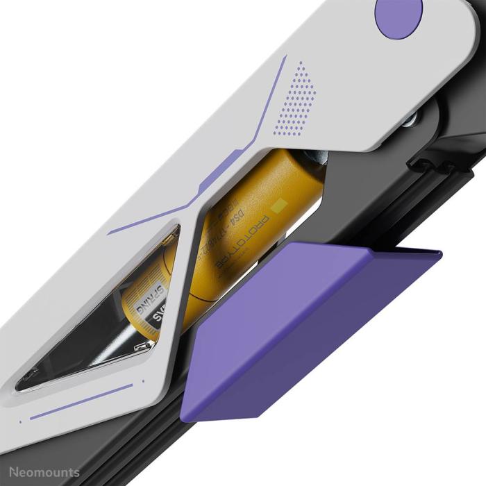 Neomounts DS70-256BL1 Support de écran à fixer gaming 24-57'' - ressort à gaz - Topfix - arrêt à 180° — image 10 sur 40