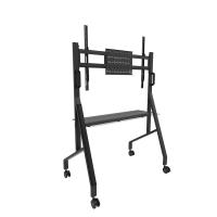 Neomounts FL50-525BL1 Support au sol mobile pour écran 55-86'' - installation rapide - TÜV