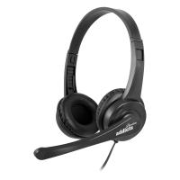 NGS VOX505 USB Casque Avec fil Arceau Gaming Noir