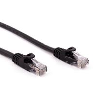 Nilox NXCRJ4502 câble de réseau Noir 2 m Cat6 U/UTP (UTP)