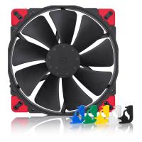 Noctua NF-A20 PWM CH.BK.S système de refroidissement d’ordinateur Boitier PC Ventilateur 20 cm Noir