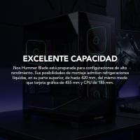 NOX Hummer BLADE Tower Noir, Transparent, voir l’image 26 sur 58