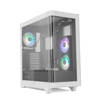 NOX Hummer ETHER Midi Tower Noir, Blanc
