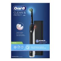 Oral-B Clean & Protect Adulte Brosse à dents rotative Noir, voir l’image 6 sur 8