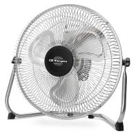 Orbegozo PW 1230 ventilateur Noir, Acier inoxydable