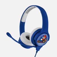 OTL Technologies Super Mario Nintendo Mariokart Casque Avec fil Arceau Jouer Bleu, Blanc