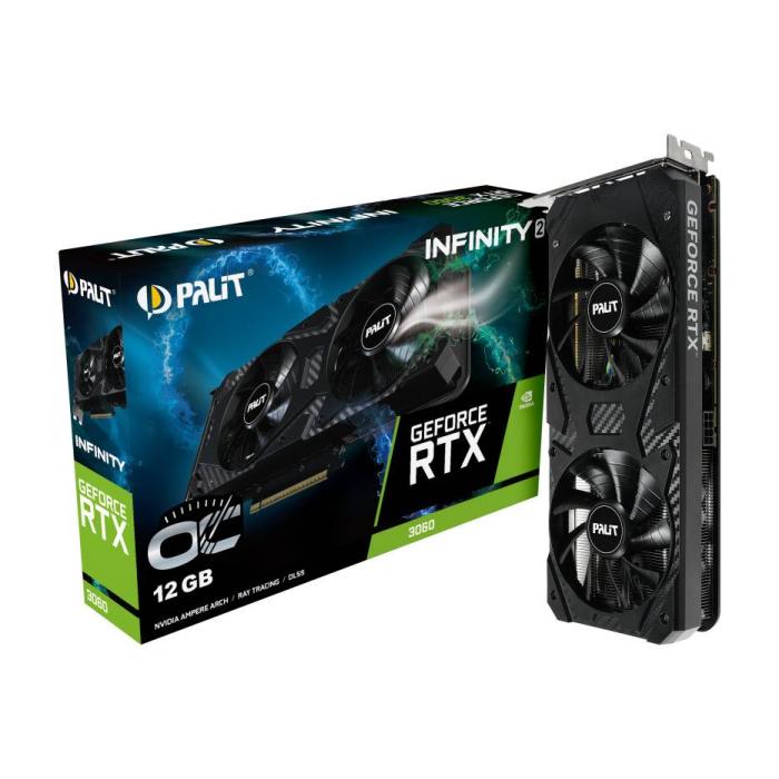 Palit GeForce RTX 3060 Infinity 2 OC NVIDIA 12 Go GDDR6 — image 20 sur 20