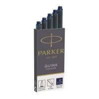 Parker 1950385 recharge pour stylos Noir, Bleu 5 pièce(s)