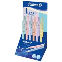 Pelikan Jazz Pastell K36CD Bleu Stylo à bille rétractable par rotation 12 pièce(s)