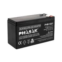 Phasak PHB 1207 Batterie de l'onduleur Sealed Lead Acid (VRLA) 12 V 7,2 Ah