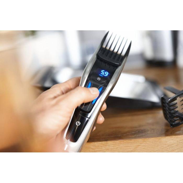 Philips HAIRCLIPPER Series 9000 Tondeuse à cheveux, lames en titane, sabots motorisés — image 33 sur 33
