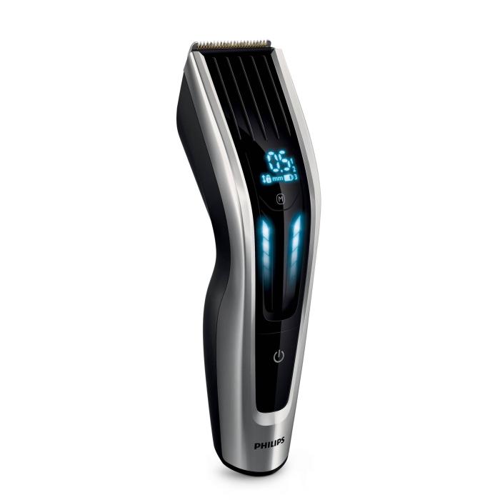 Philips HAIRCLIPPER Series 9000 Tondeuse à cheveux, lames en titane, sabots motorisés — image 13 sur 33