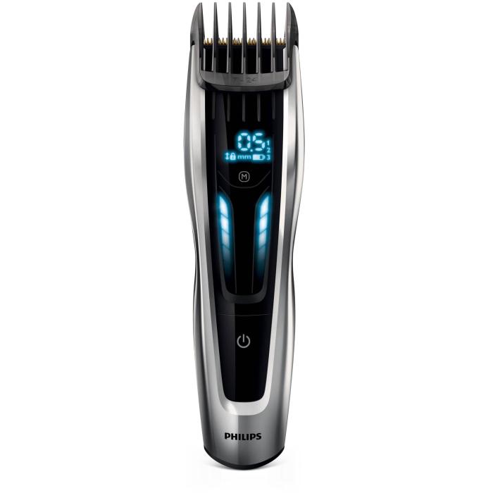 Philips HAIRCLIPPER Series 9000 Tondeuse à cheveux, lames en titane, sabots motorisés — image 11 sur 33