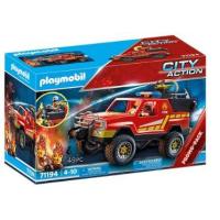 Playmobil City Action Pick-up et pompier