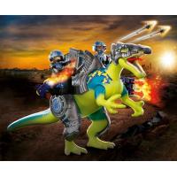 Playmobil Dinos Spinosaure et combattants