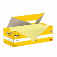 Post-It 3M , Haftnotizen, gelb Rectangle Jaune 100 feuilles Auto-adhésif