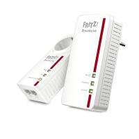 Powerline FRITZ! 1260 WLAN Set 1200 Mbit/s Ethernet/LAN Wifi Blanc 2 pièce(s)