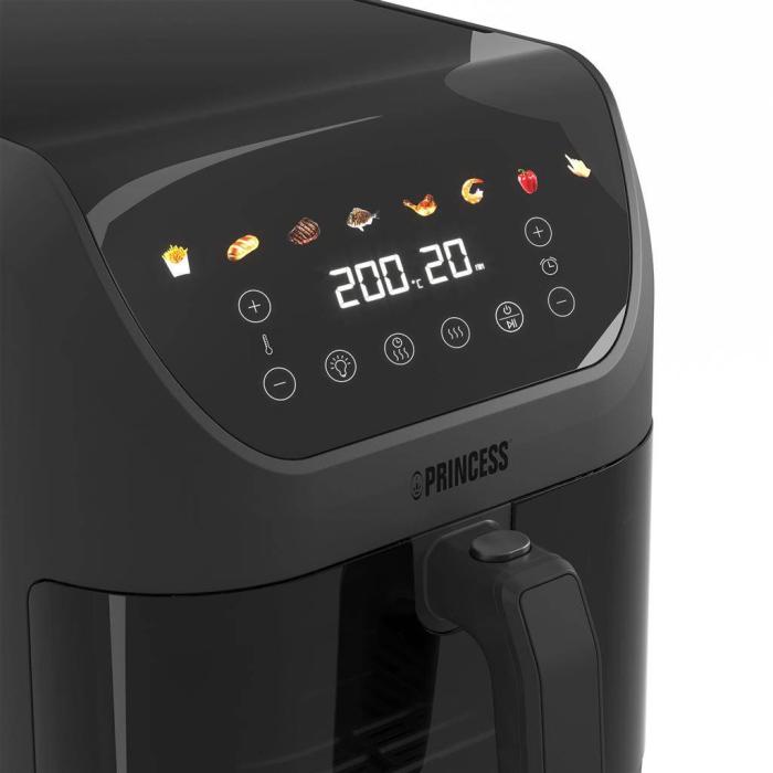 Princess 182476 Unique 8 L Autonome 2000 W Friteuse d’air chaud Noir — image 4 sur 10