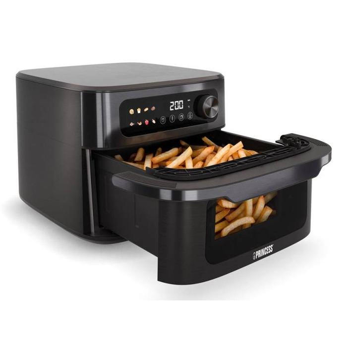 Princess 182480 Unique 10 L Autonome 1700 W Friteuse d’air chaud Noir — image 2 sur 12