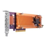 QNAP QM2-4P-384 carte et adaptateur d'interfaces Interne PCIe
