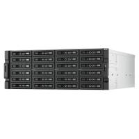 QNAP TL-R2400PES-RP Boîtier de disques de stockage Boîtier disque dur/SSD Noir, Gris 2.5/3.5''