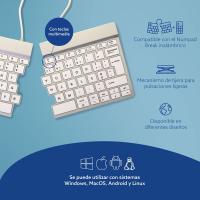 R-Go Tools Clavier ergonomique R-Go Split Break avec logiciel de pause, clavier ergonomique divisé, QWERTY (PT), bluetooth, voir l’image 30 sur 32