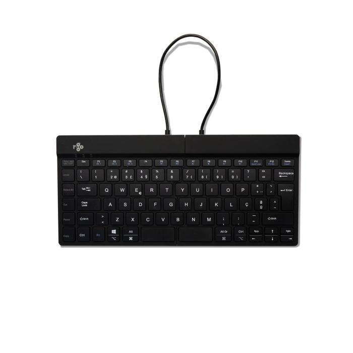 R-Go Tools Clavier ergonomique R-Go Split Break avec logiciel de pause, clavier ergonomique divisé, QWERTY (PT), bluetooth — image 18 sur 30