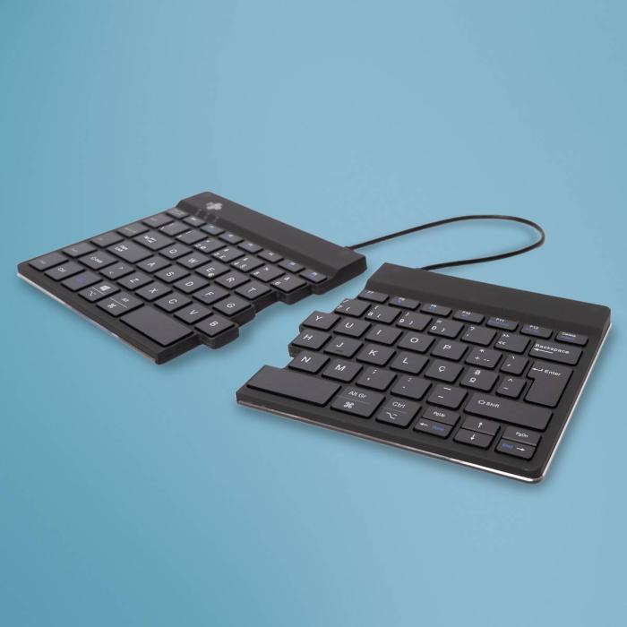 R-Go Tools Clavier ergonomique R-Go Split Break avec logiciel de pause, clavier ergonomique divisé, QWERTY (PT), bluetooth — image 16 sur 30