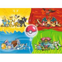 Ravensburger Puzzle 150 p XXL - Les différents types de Pokémon