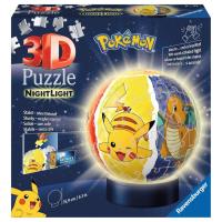 Ravensburger Puzzle 3D Ball 72 p illuminé - Pokémon