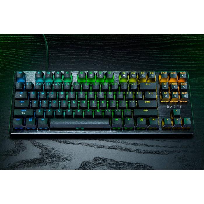 Razer Huntsman V3 HE Magnetic Tenkeyless 8KHz clavier Gaming USB QWERTY Anglais Noir — image 2 sur 12