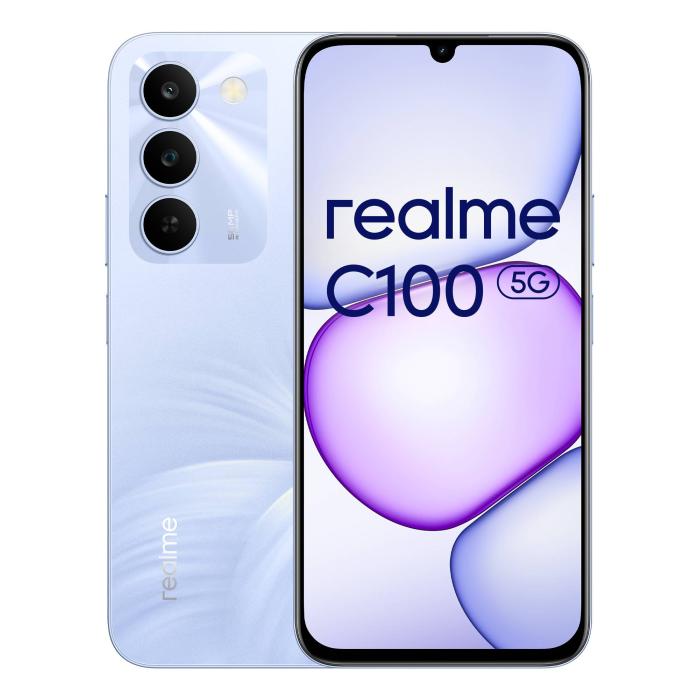 realme C100 5G 17,3 cm (6.8'') Double SIM Android 16.0 USB Type-C 4 Go 128 Go 6600 mAh Violet — image 5 sur 22
