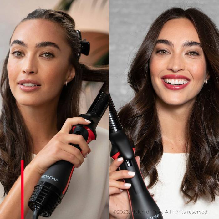 Revlon RVDR5333E brosse soufflante et fer à lisser Multistyler À chaleur Noir, Rouge 1100 W 2,5 m — image 7 sur 8