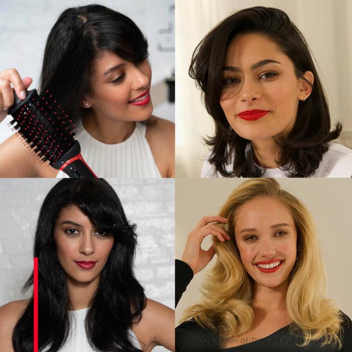 Revlon RVDR5333E brosse soufflante et fer à lisser Multistyler À chaleur Noir, Rouge 1100 W 2,5 m — image 8 sur 8