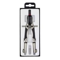 Rotring S0676580 compas à secteur Noir, Acier inoxydable