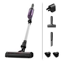 Rowenta RH1129 Aspirateur-balai 2 en 1 Batterie Sec Sans sac 0,4 L 100 W Violet, Aluminium