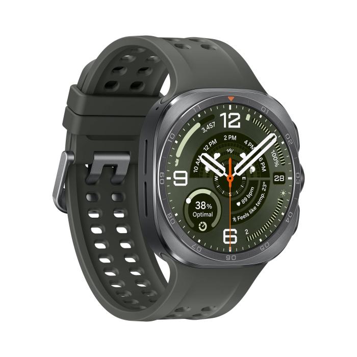 Samsung Galaxy Watch Ultra2 3,81 cm (1.5'') AMOLED 47 mm Numérique 498 x 498 pixels Écran tactile 4G Argent Wifi GPS — image 3 sur 12
