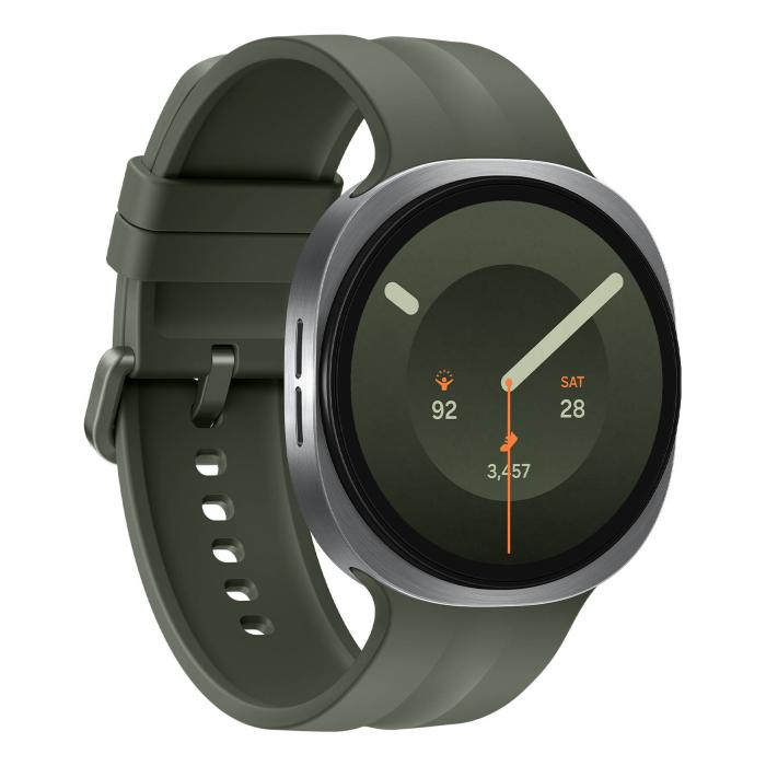 Samsung Galaxy Watch9 3,81 cm (1.5'') AMOLED 44 mm Numérique 480 x 480 pixels Écran tactile Argent Wifi GPS (satellite) — image 9 sur 12