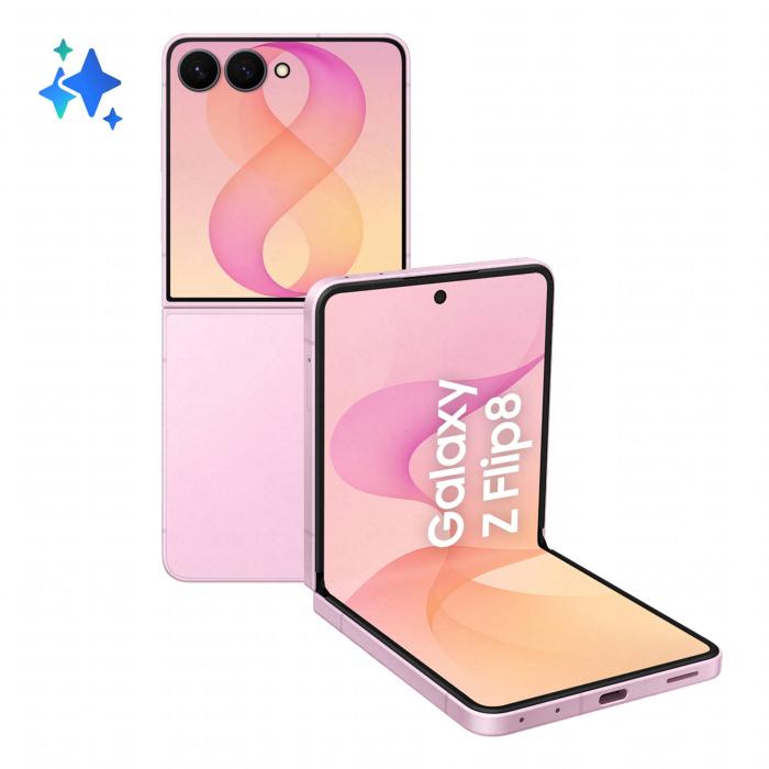 Samsung Galaxy Z Flip8 17,5 cm (6.9'') Double SIM 5G USB Type-C 12 Go 256 Go 4300 mAh Rose — image 6 sur 10