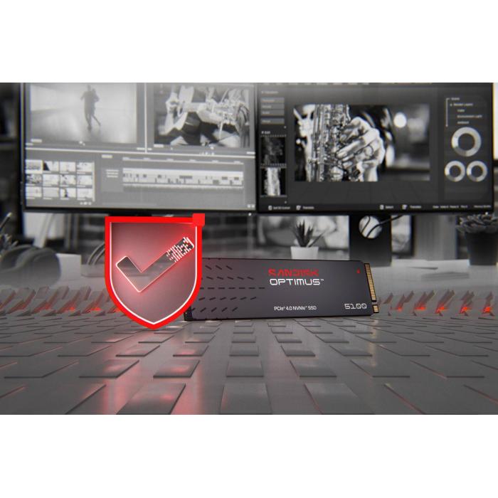 SanDisk Optimus 5100 1 To M.2 PCI Express 4.0 NVMe QLC 3D NAND — image 16 sur 16