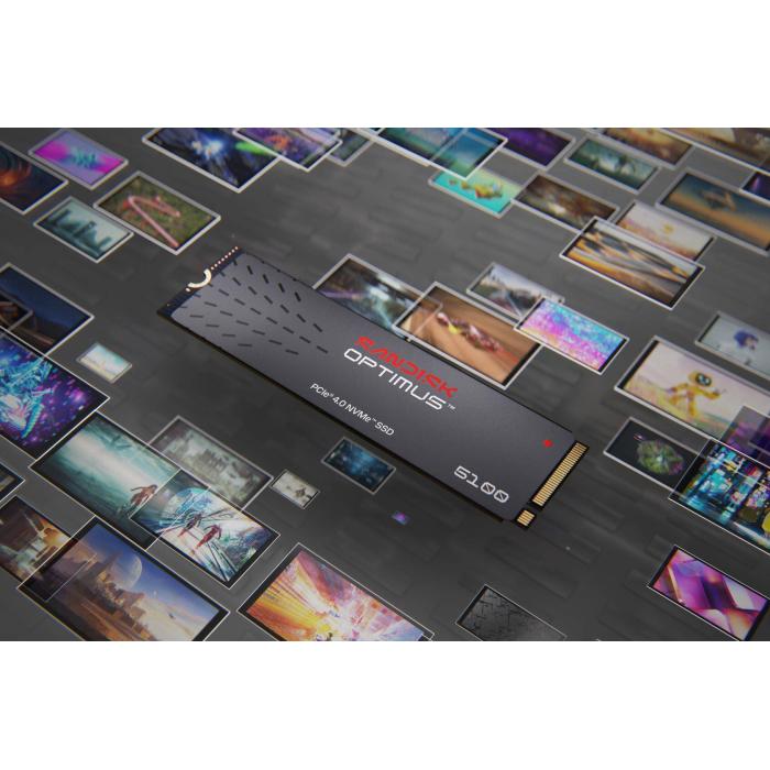 SanDisk Optimus 5100 1 To M.2 PCI Express 4.0 NVMe QLC 3D NAND — image 6 sur 16