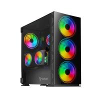 Savio PC Case Prime X1 ARGB Glass Black Midi Tower Noir