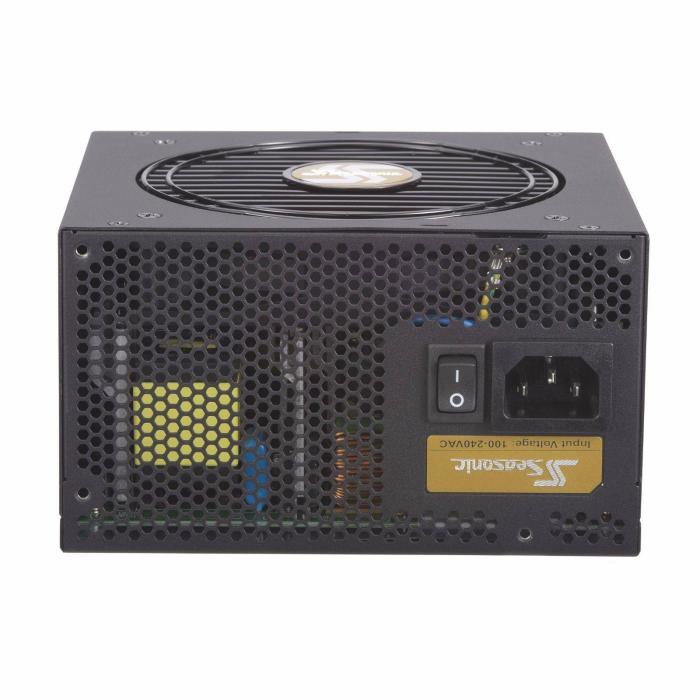 Seasonic Focus Gold 750 unité d'alimentation d'énergie 750 W 20+4 pin ATX ATX Noir — image 2 sur 6