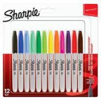 Sharpie 2065404 marqueur indélébile Multicolore 12 pièce(s)