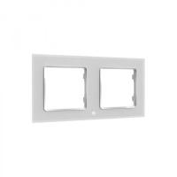 Shelly Wall Frame 2 10 x 80 mm Rectangle Blanc Plastique
