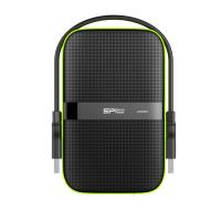 Silicon Power Armor A60 disque dur externe 4 To 2.5'' Micro-USB B 3.2 Gen 1 (3.1 Gen 1) Noir, Vert