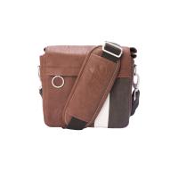 Smile 111653540199 étui et housse d’appareils photo Sac Messenger Marron, Blanc