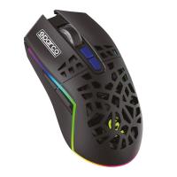 Sparco SPWMOUSE souris Gaming Droitier RF sans fil 4800 DPI