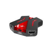 Spirit of Gamer Crossgame 2 USB 2.0 Type-C Noir, Rouge