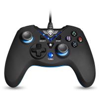 Spirit of Gamer SOG-WXGP accessoire de jeux vidéo Noir, Bleu USB Manette de jeu Analogique/Numérique PC, Playstation 3